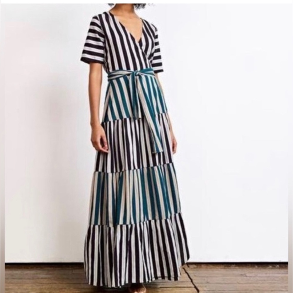 Gorgeous Ace&Jig Ellis Dress Chess Martinique Small wrap dress